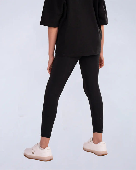 Logo Leggings - Black