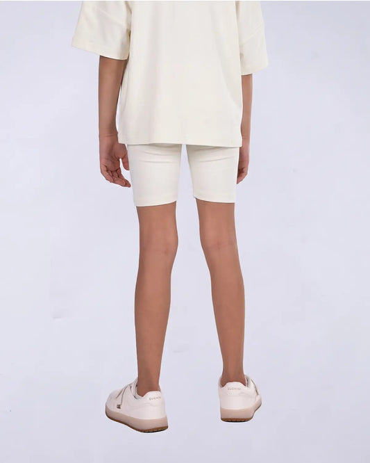 Logo Bike Short - Ivory Cream (Coming soon)