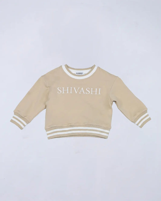 Cozy Set (Sweat + Track Pants) - Camel Beige