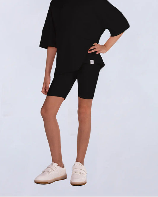 Logo Bike Short - Black