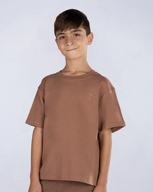 Relaxed Tee  - Chocolate Brown (Coming soon)
