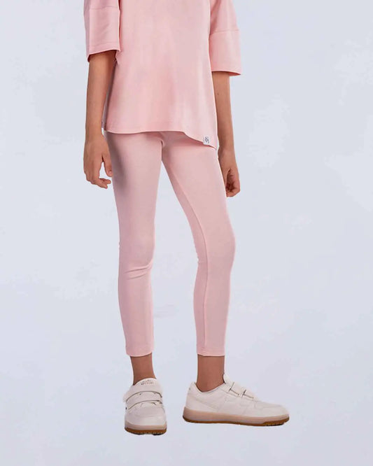 Logo Leggings - Soft Pink