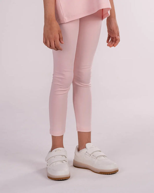 Logo Leggings - Soft Pink