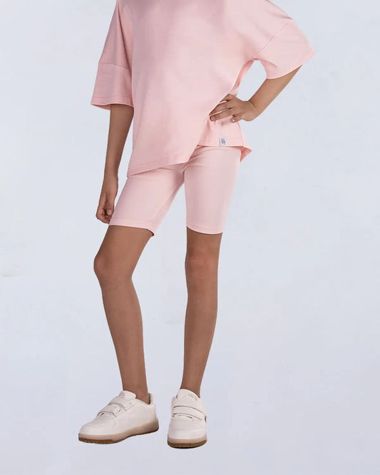 Logo Bike Short - Soft Pink
