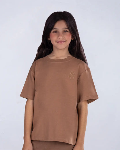 Relaxed Tee  - Chocolate Brown (Coming soon)