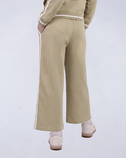 Cozy Track Pants - Camel Beige