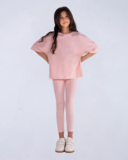 Logo Tee - Soft Pink