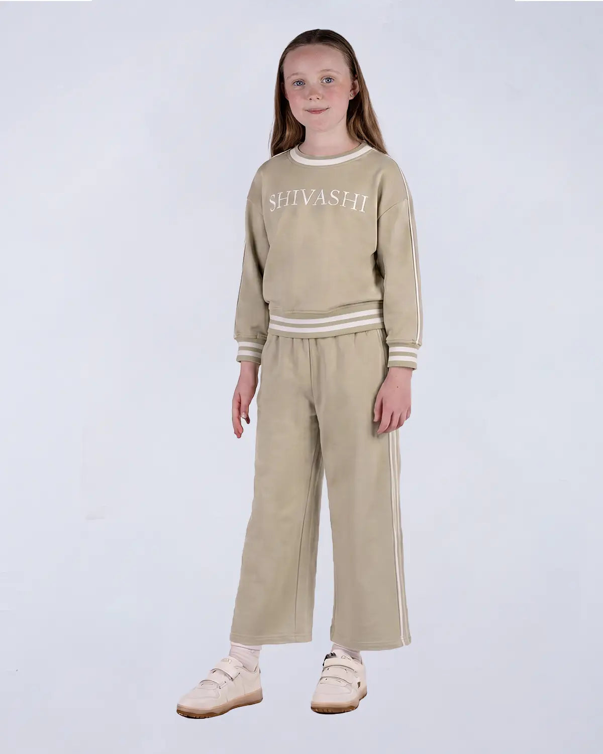 Cozy Track Pants - Camel Beige