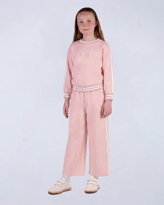 Cozy Set (Sweat + Track Pants) - Soft Pink