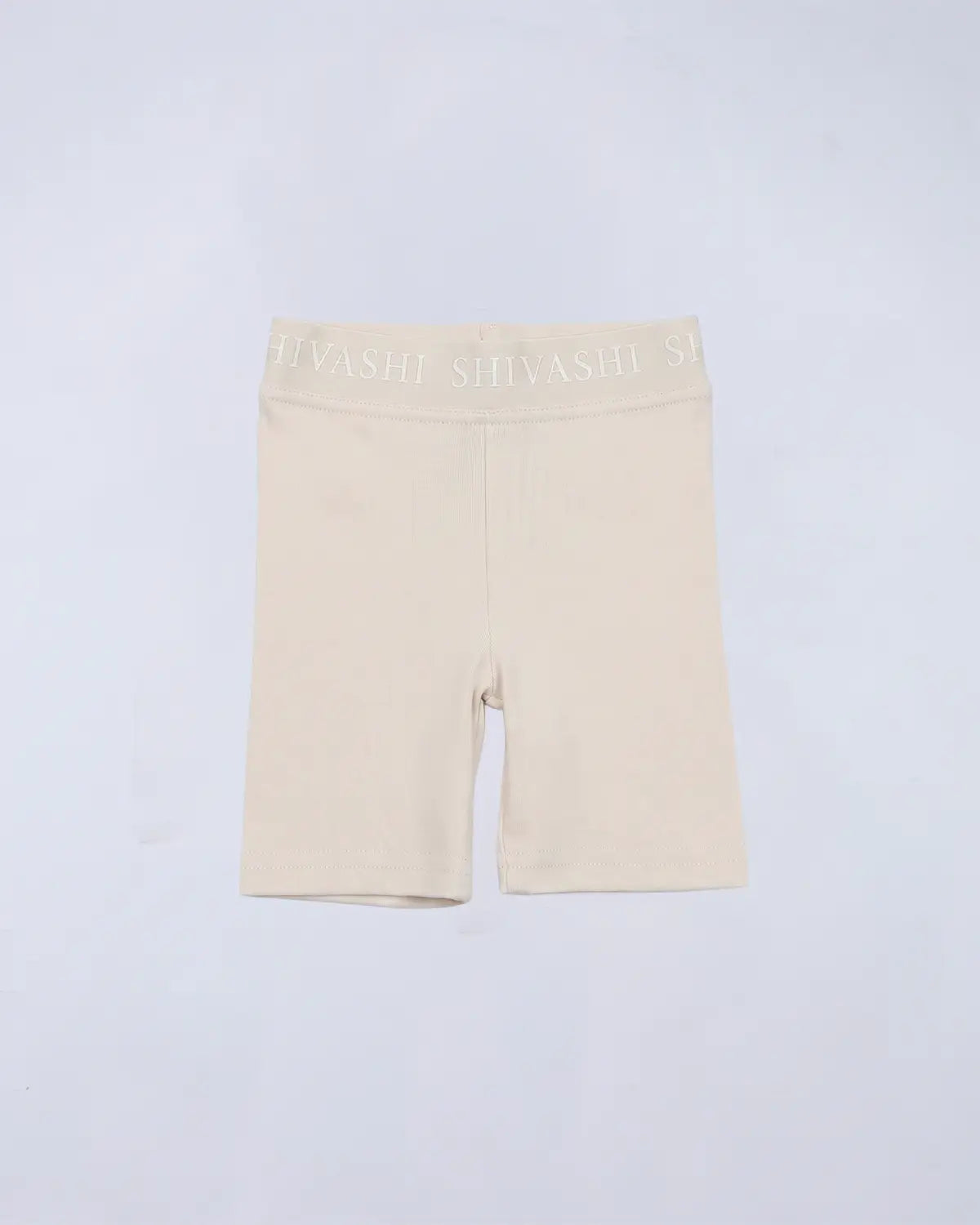 Logo Set (Tee + Bike Shorts) - Camel Beige