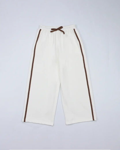 Cozy Track Pants - Ivory Cream