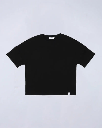 Logo Set (Tee + Bike Shorts) - Black