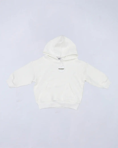 Everyday Set (Hoodie + Tee + Shorts) - Ivory Cream
