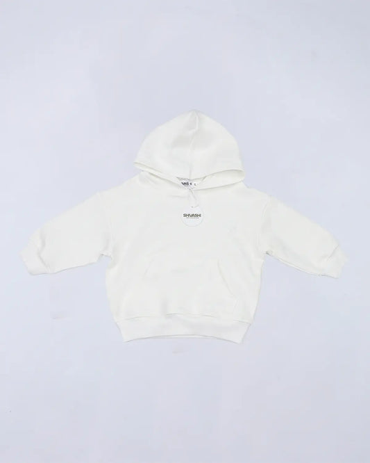 Everyday Set (Hoodie + Tee + Shorts) - Ivory Cream