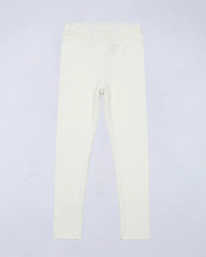 Logo Set (Tee + Leggings) - Ivory Cream