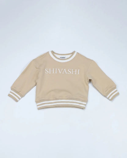 Cozy Set (Sweat + Track Pants) - Camel Beige