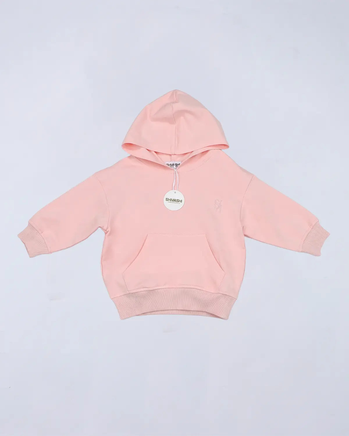 Everyday Set (Hoodie + Tee + Shorts) - Soft Pink