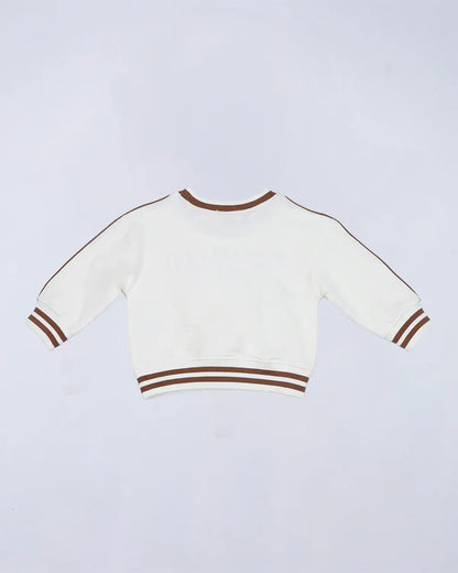 Cozy Set (Sweat + Track Pants) - Ivory Cream