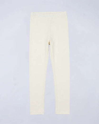 Logo Set (Tee + Leggings) - Ivory Cream