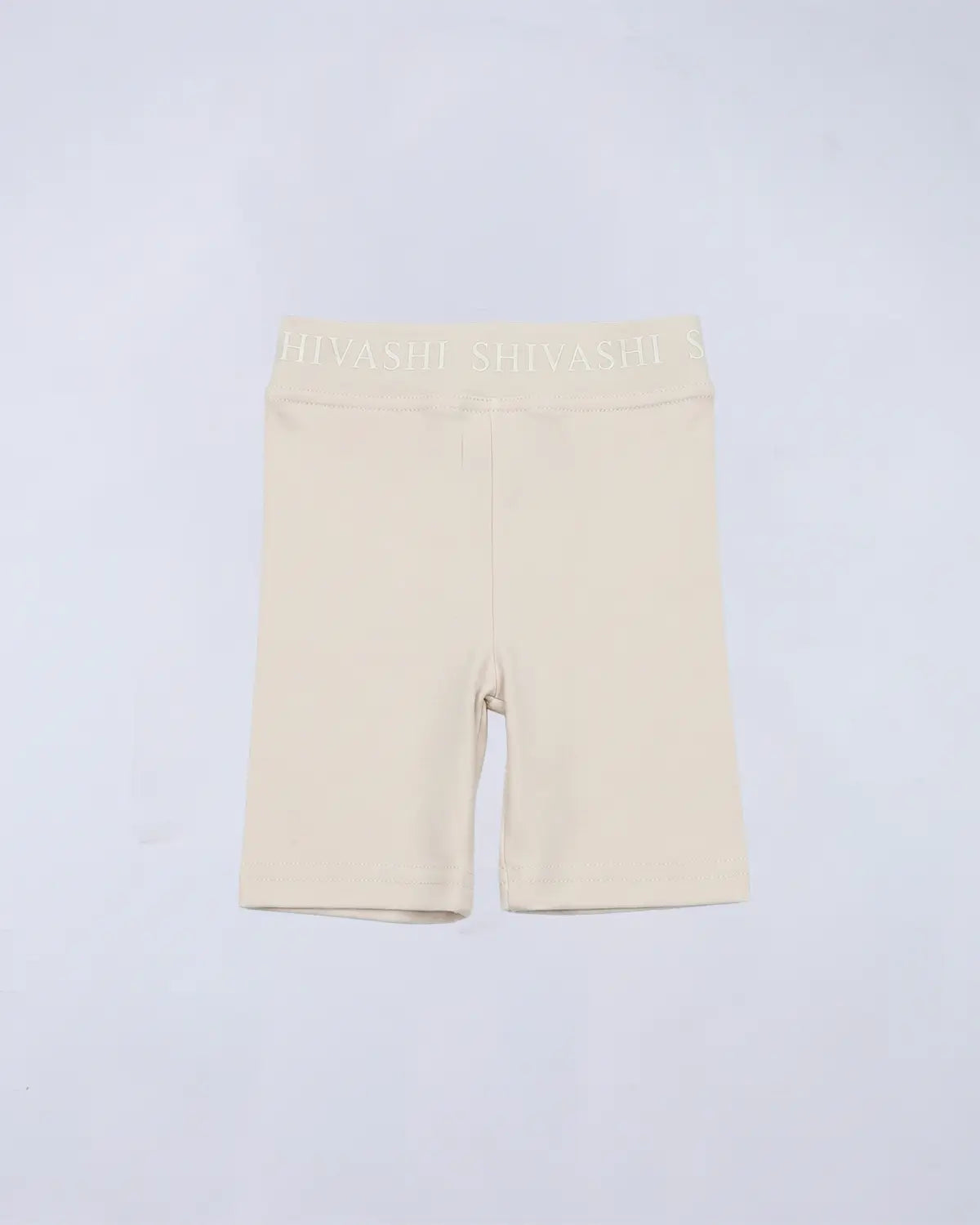 Logo Set (Tee + Bike Shorts) - Camel Beige