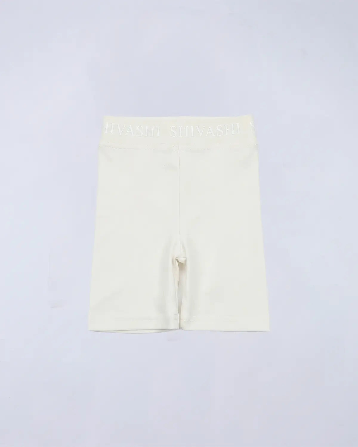 Logo Set (Tee + Bike Shorts) - Ivory Cream
