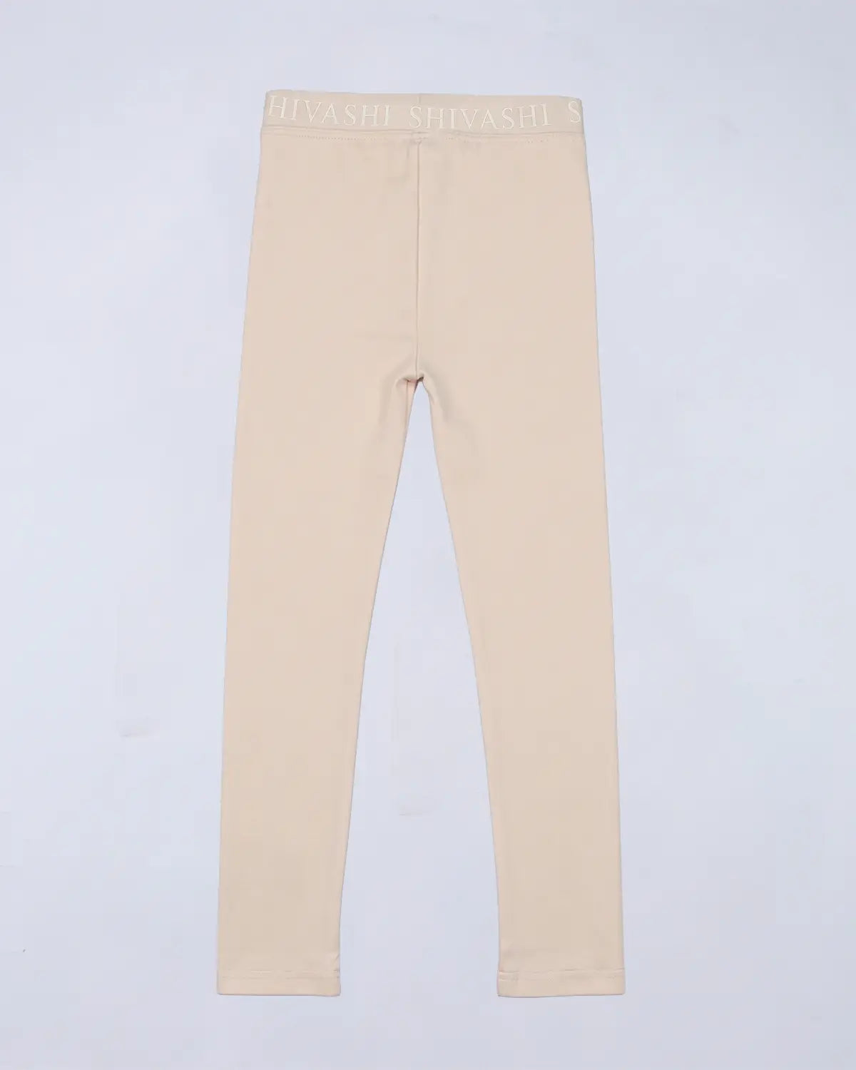 Logo Set (Tee + Leggings) - Camel Beige
