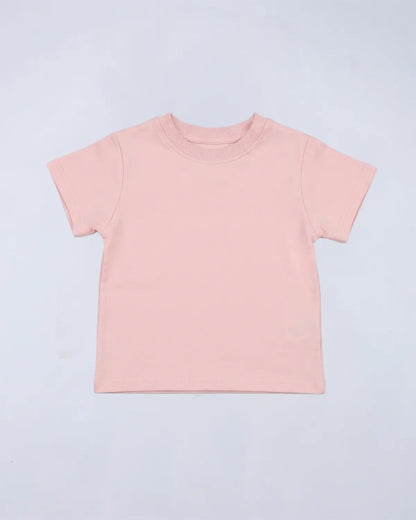 Everyday Set (Hoodie + Tee + Shorts) - Soft Pink