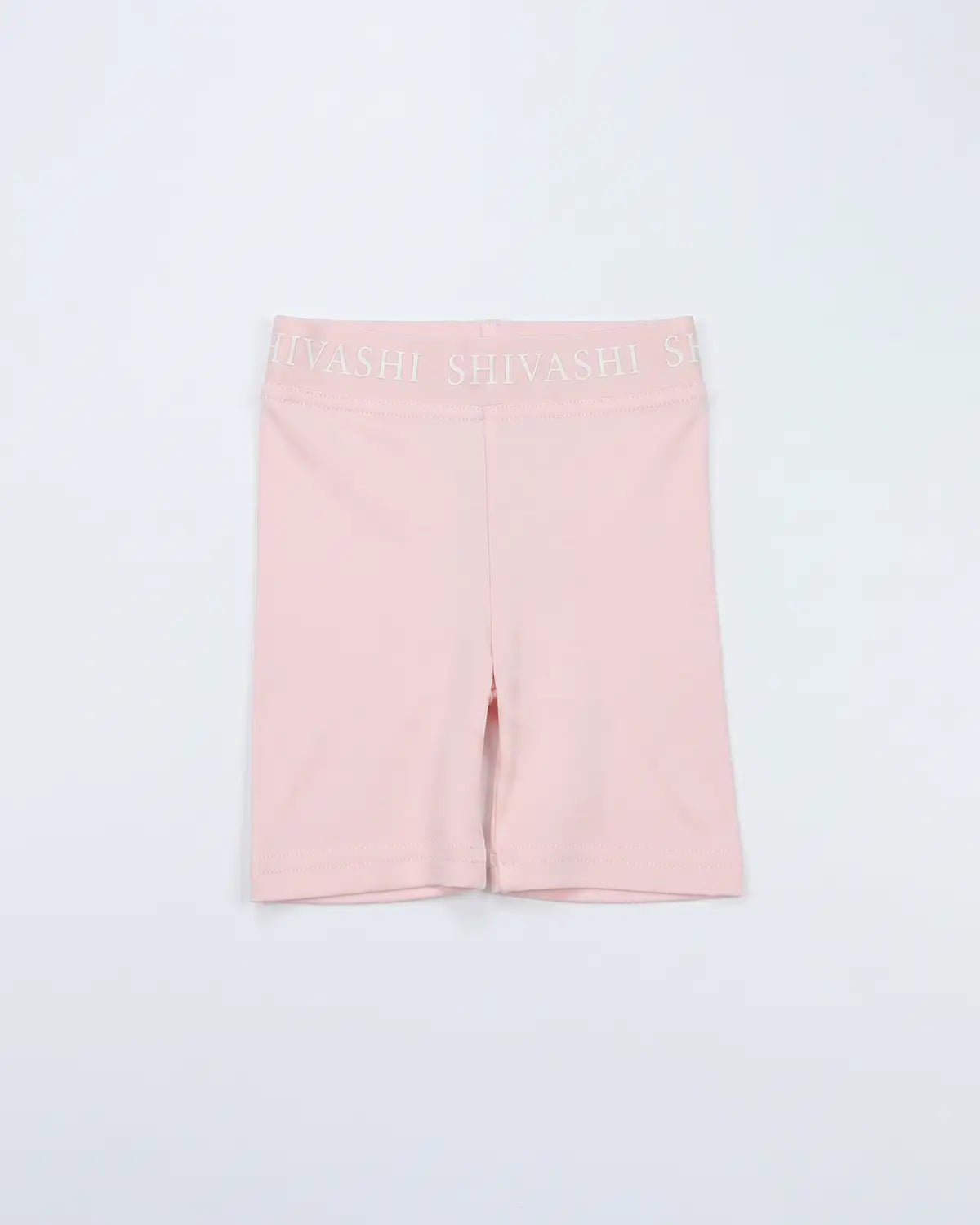 Logo Set (Tee + Bike Shorts) - Soft Pink